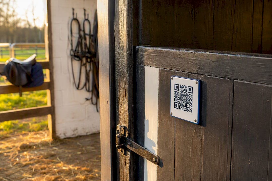 QR code stall signs: a stable-ready guide to setup and design
