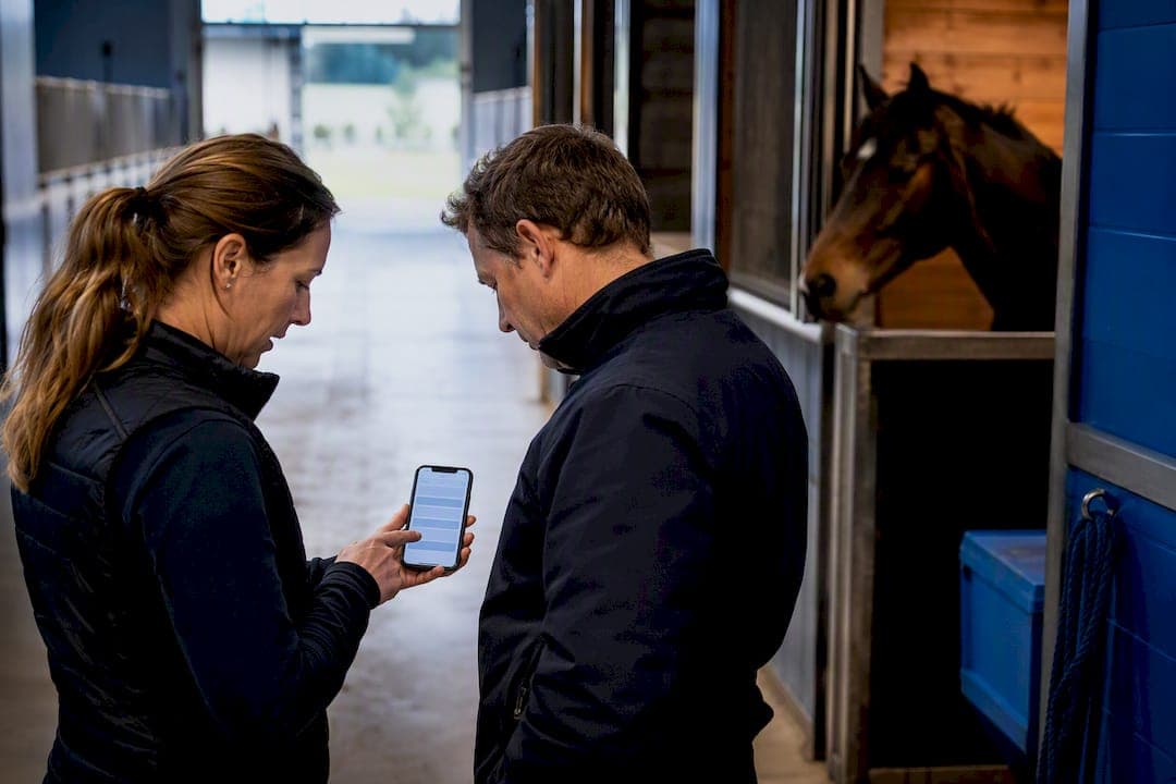 Reachable in 2 minutes: digital first aid kit for stables